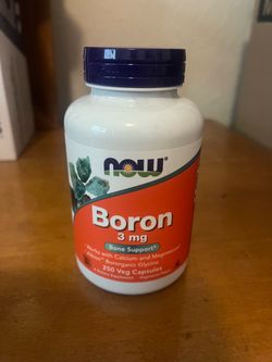 New Boron Supplements