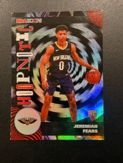 Jeremiah Fears #HN-32 Hoopnotic Case Hit Topps 2026 NBA HOOPS