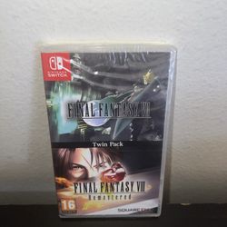 Final Fantasy VII & Final Fantasy VIII Remastered Twin-Pack - Nintendo Switch - NEW