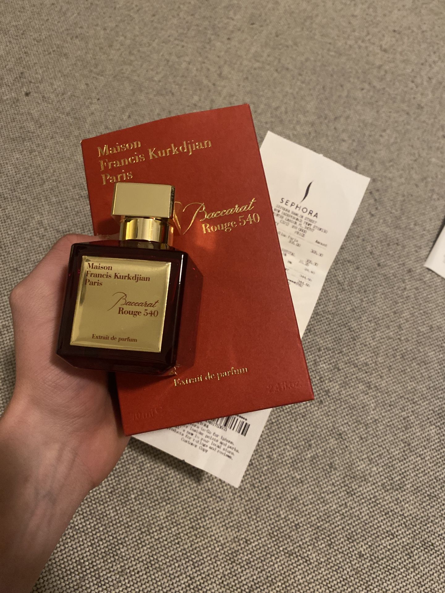 Baccarat Rouge 540 Fragrance