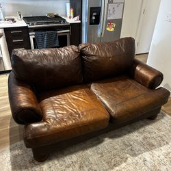 Leather Couch 