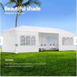 10x30 wedding party tent outdoor canopy teng with 8 side walls white FOR SALE&@&12