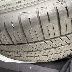 5 Like-New Dunlop 265/70R20 Tires – 70%+ Tread – Land Cruiser OEM