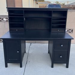 Ikea Hemnes Desk w/ Hutch