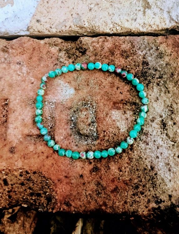 Shooshan Semi Precious Stone Stretch Bracelet, Fits 7", 8", 9"