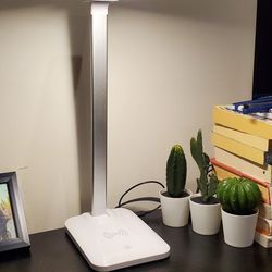 LED Desk Lamp With Wireless Charging And USB Port