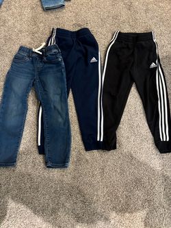 Kids Pants Bundle – Adidas Joggers and Jeans