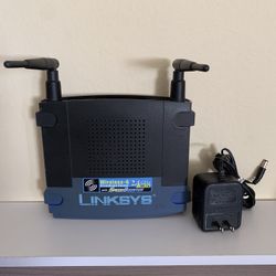 Linksys Wireless-G Broadband Router with Speed Booster 2.4GHz 802.11g