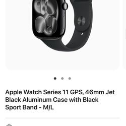 New Apple Watch Series 11