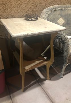 Antique side table/nightstand