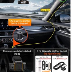 NEW 5-Channel 360° Dash Cam WiFi GPS 128GB Card