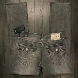 true Religion grey Wash Jeans