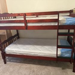 Twin Size Bunk Beds 