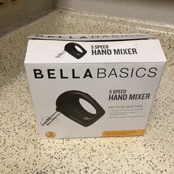Bella Basics Hand Mixer