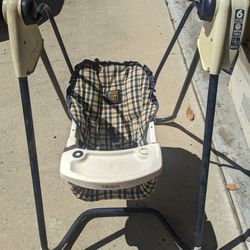 Graco Set, Baby Swing, Stroller And Car Seat