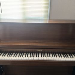 Upright Kimball Piano Satin Walnut 