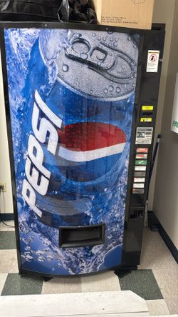 Pepsi can vending machine