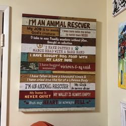 Dog Lover Wall Hanging