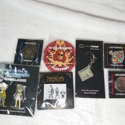 Assorted Loot Crate Pins