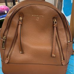 Michael Kors Backpack Brown Leather 