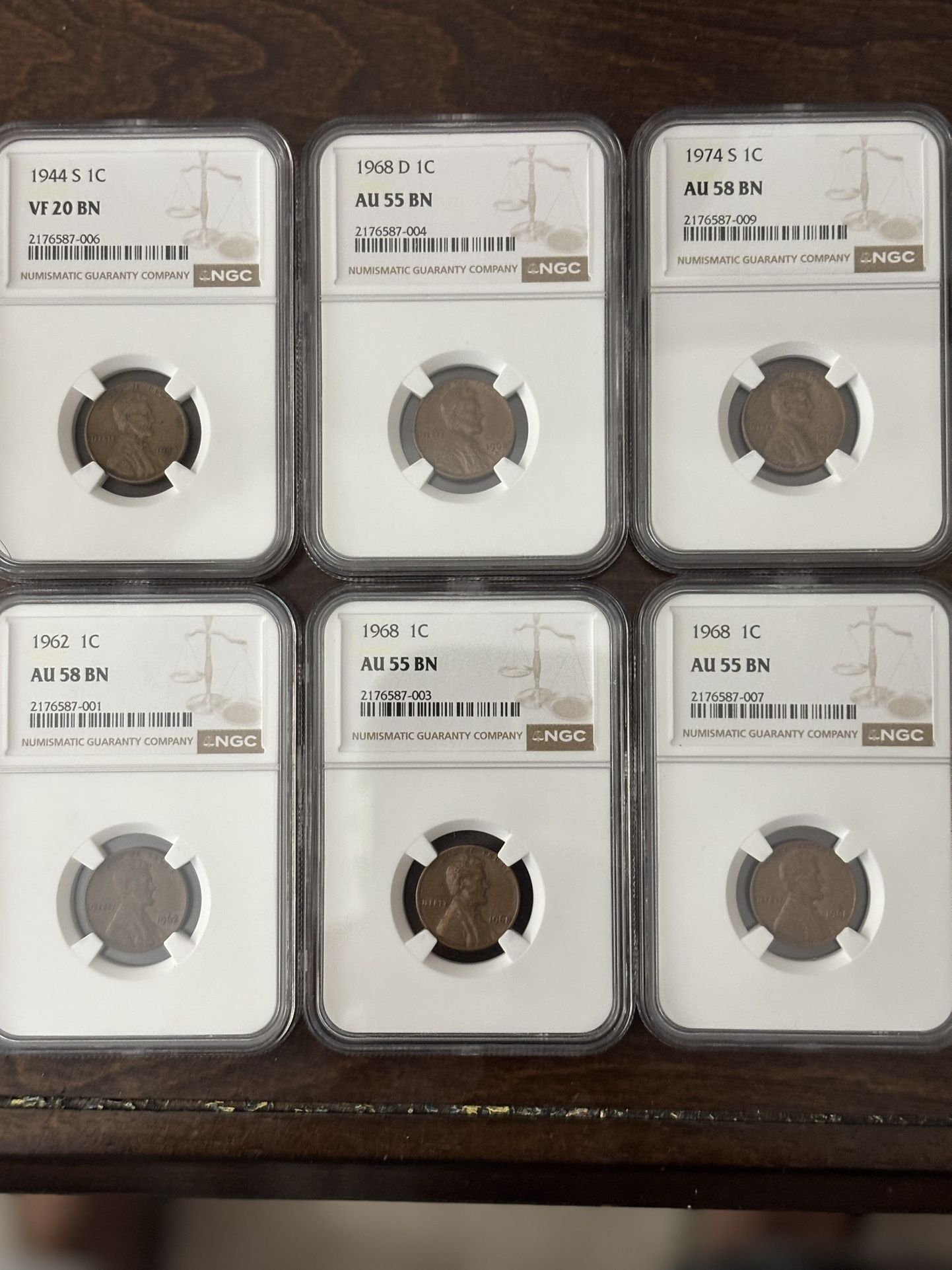Monedas De 1 Centavos Dólar