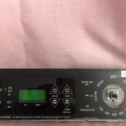 GE Range Control Board  Part # 191D2818P003 WB27T10231 