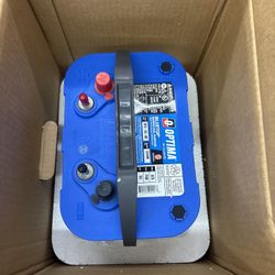 Brand New Optima Battery never used 