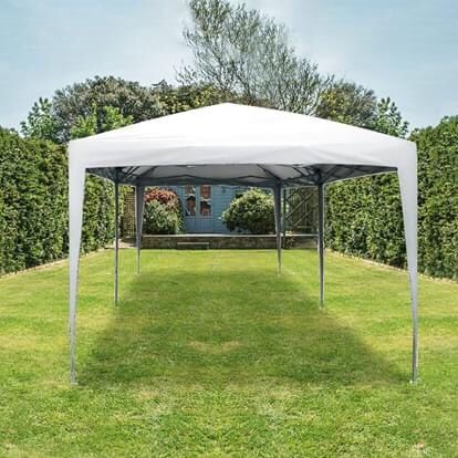 🔥New🔥10x20 Pop up Canopy Instanth Party Wedding Tent Waterproof 6 Sidewalls Roller Bag