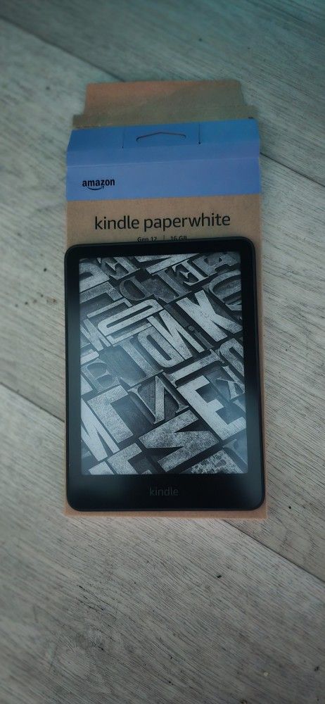 Kindle paperwhite Gen 12 16gb