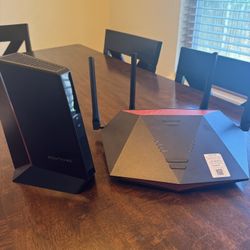 Pro Gaming Nighthawk Router And Modem
