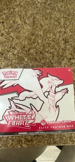 White Flare Pokemon Center Etb