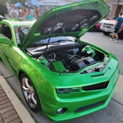2011 Camaro synergy green