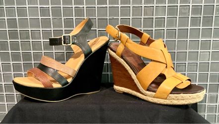 Cole Haan and Kork-Ease Wedge Sandals - W 6B - $20 each or 2/$30