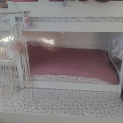 Custom Children’s Bunk bed withTrundle and Storage drawer