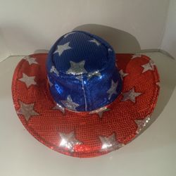 Cowboy Patriotic Hat