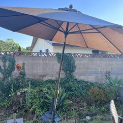 An Umbrella And Stand 