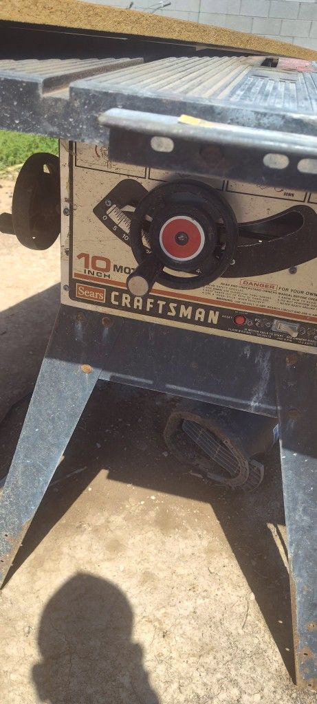 Craftsman 10 Inch Table Saw