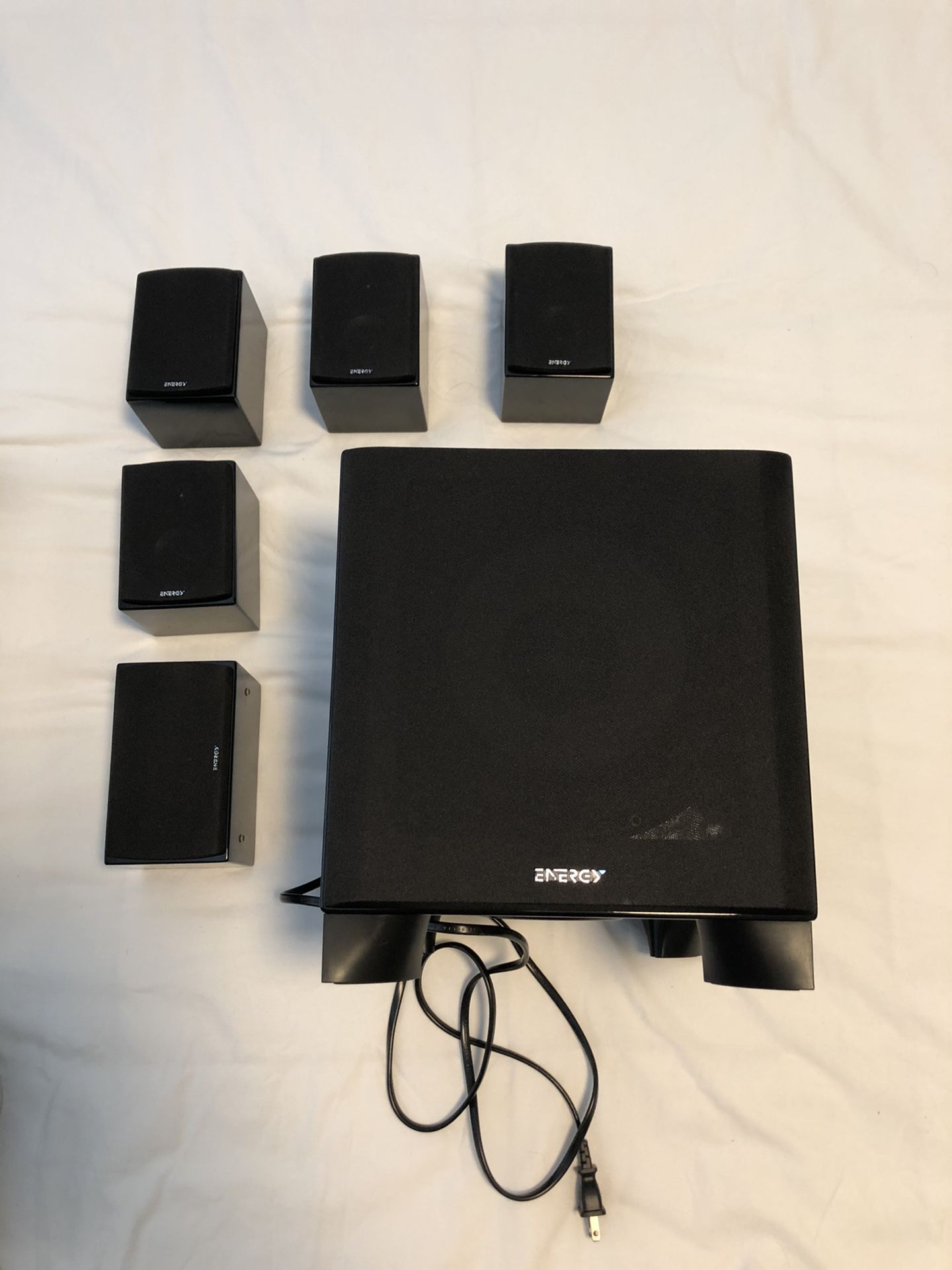 Energy RC-Micro Surround Sound Speakers + Subwoofer