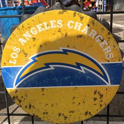 Chargers Bottle Cap Sign 