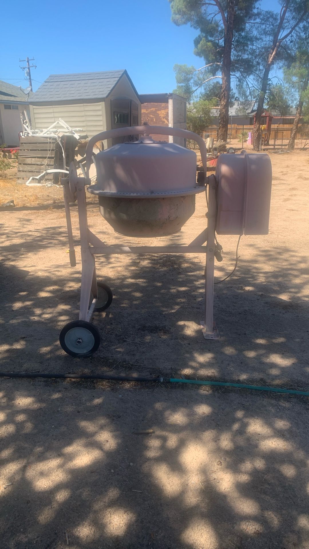 Electric Cement Mixer 1 Quarter Sack