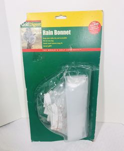 Golf Digest Rain Bonnets