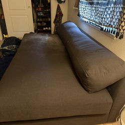 CB2 Piazza Armless Sofa 