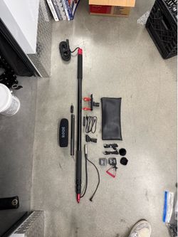 Rode NTG4+ Microphone and Rode Wireless Go with Boom Pole