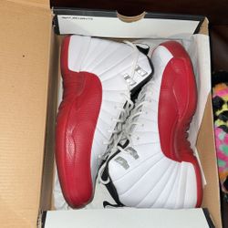 Air Jordan 12’s Cherry 6y