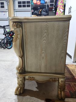 French Provincial Nightstand or Side Table