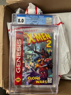 X-Men 2: Clone Wars For Sega Genesis CGC Sealed