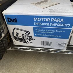  Dial Manufacturing 2206 3/4HP 115V 2 Speed Evaporative Cooler Motor