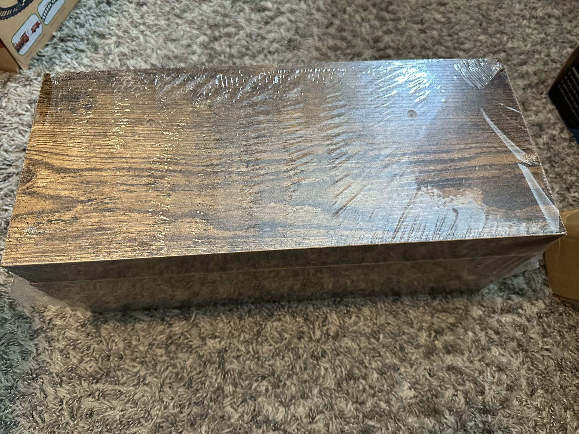 Rustic Wood Floating Shelves