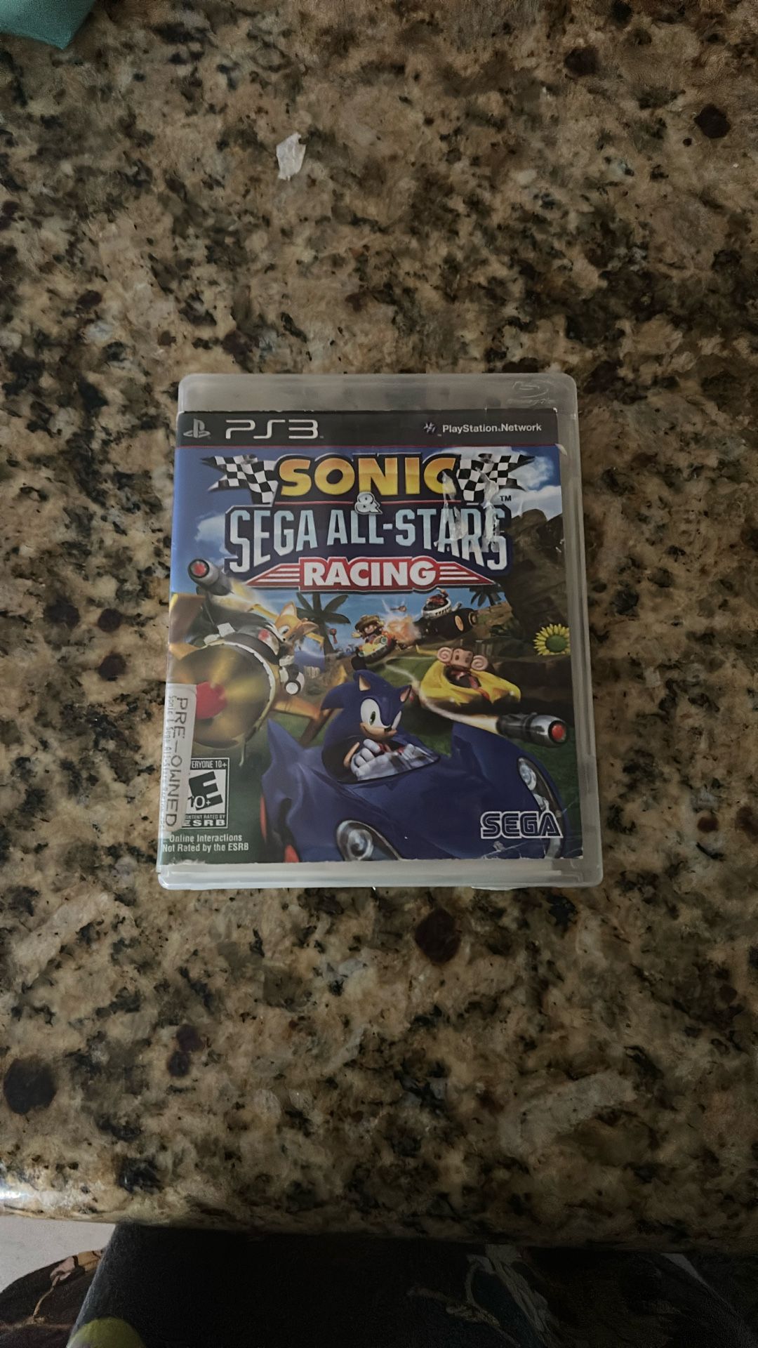 Sonic All Stars Racing PS3