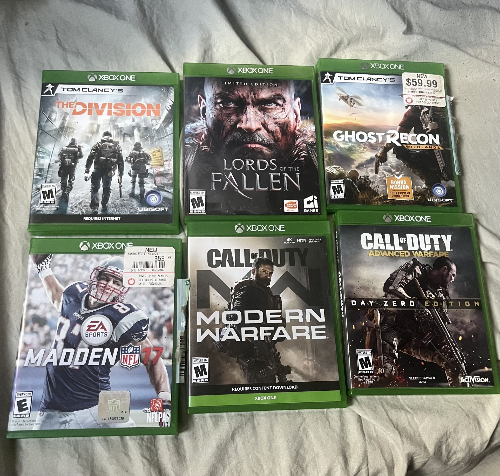 Video Games (Xbox One)